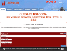Tablet Screenshot of inbologna.it